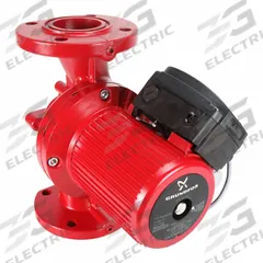 Circulating Pump: 1 51/125 hp HP, 230V AC, Cast Iron, 3, 23 ft Max. Head, 14 1/4 in Face to Face (MPN 96654378). Key specifications — Nameplate Voltage: 230V AC; Connection Type: Flange; Brand: GRUNDFOS; Includes Volute: Volute Included; Efficiency: Standard Efficiency; System Type: Potable Water.
