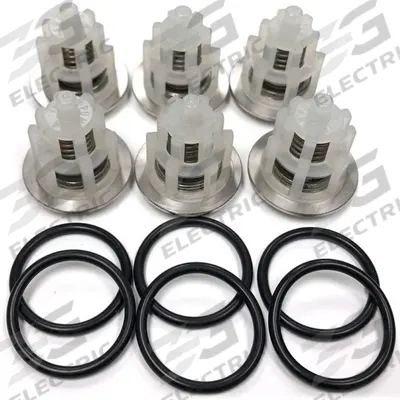 Interpump KIT 4 INTAKE/DEL. VALVE CAPS - Spare Parts